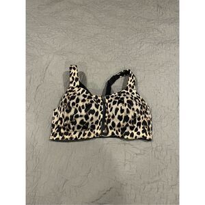 VS Victoria’s Secret 36DD Sports Bra Front Zip Clasp Knockout